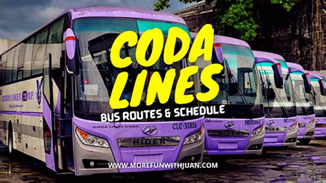 Coda Lines Bus: Tickets, Schedules, and Routes.